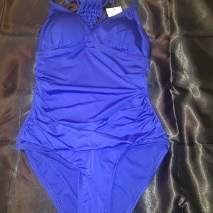 Swim suit! One piece. Beautiful!  Sz